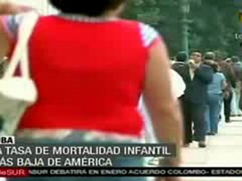 Cuba, menor tasa de mortalidad infantil en América: UNICEF