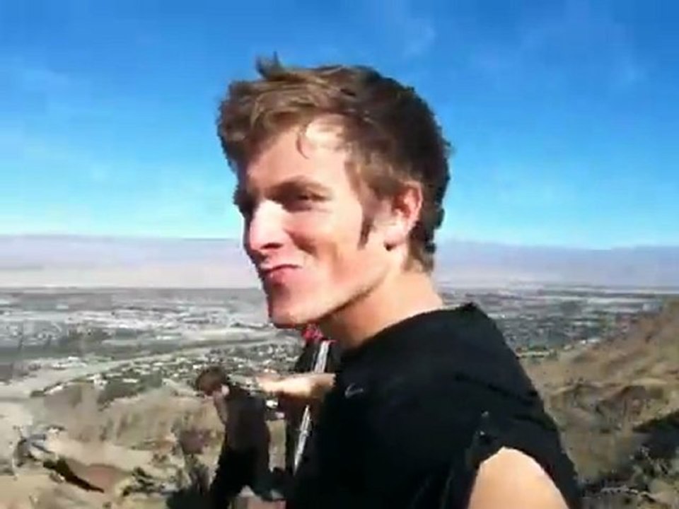 Charlie Bewley on a Mountain Top!