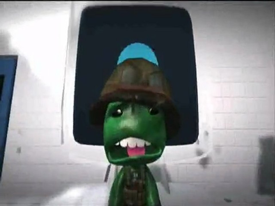 Little Big Planet - Worm Race