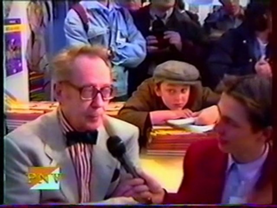 INTERVIEW MORRIS (LUCKY LUKE) BD ANGOULEME 1995