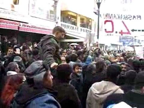 TEKEL İŞÇİSİ EYLEMDE