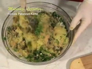 Fırında Patatesli Köfte