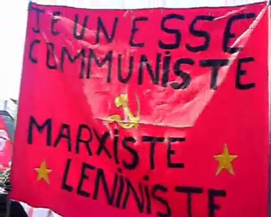 Manifestation a Pau avec la JCML