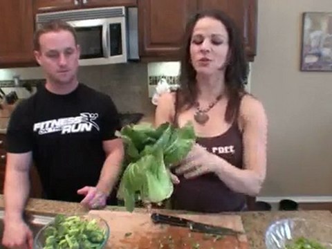 Vindaloo Veggie Stirfry Jon Ham and Julieanna Hever in ...