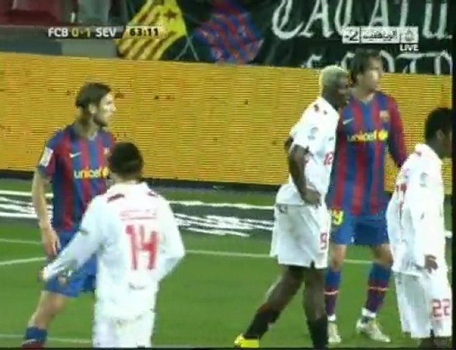 BARCA 1-SEVILLE 1(barca surpris)
