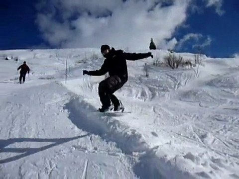 snowboard les menuires 2009