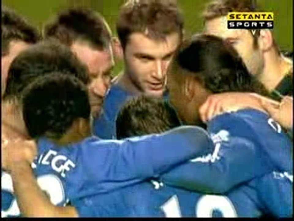 Chelsea celebrations after Fulham