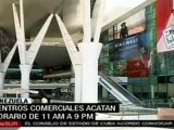 Comercio venezolano se suma a ahorro energético