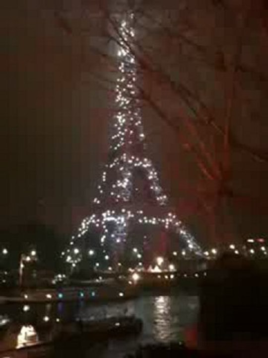 Tour Effeil Paris 1 Janvier