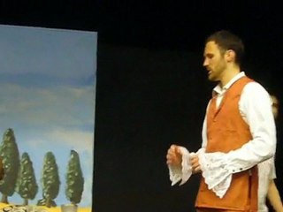 La Locandiera : derniers moments avant le début