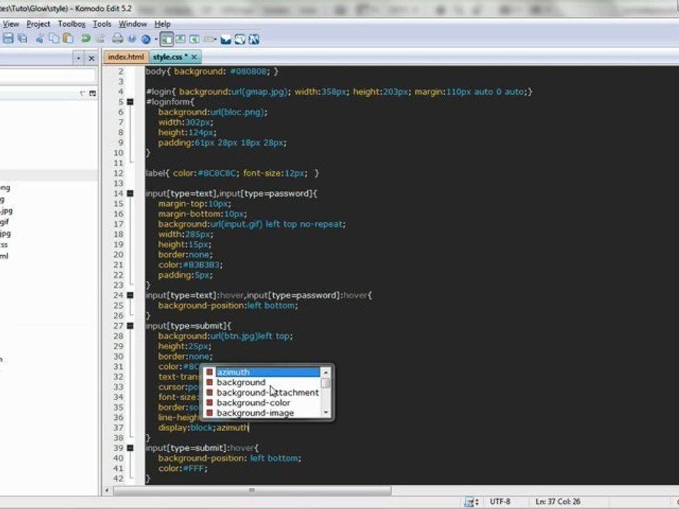 Tutoriel vidéo : Lueur en Javascript