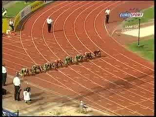 Asafa powell 9.77 (2006)