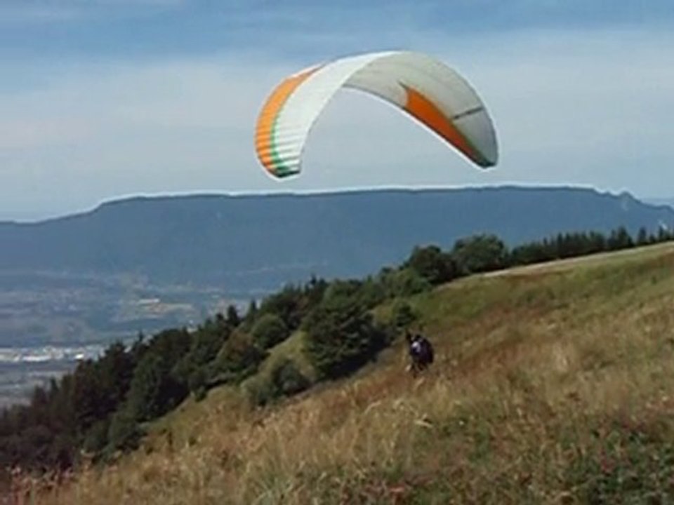 Bapteme en parapente avec Oxygene