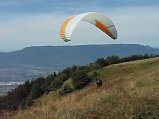 Bapteme en parapente avec Oxygene