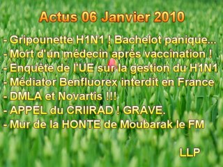 Actus du 06 janvier 2010 - LLP