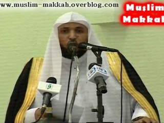 RARE VIDEO - Khutbah Shaikh Muayqali shuraim