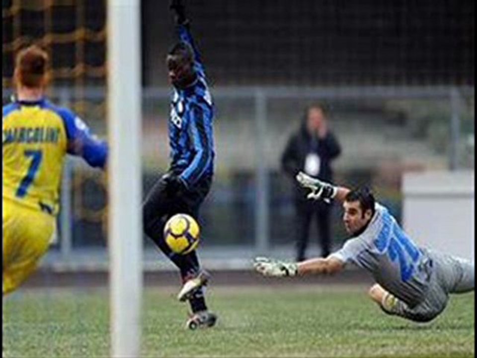 Chievo 0-1 Inter:  Pandev debut goal 06.01.2010