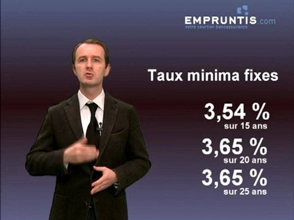 Baromètre du crédit immobilier Empruntis.com Janvier 2010