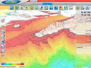 Maxsea Time Zéro - Environnement du logiciel