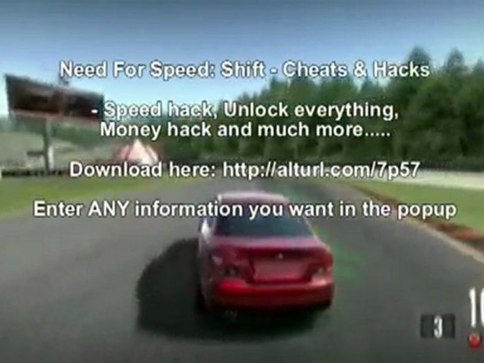 Need For Speed: Shift - Cheats & Hacks
