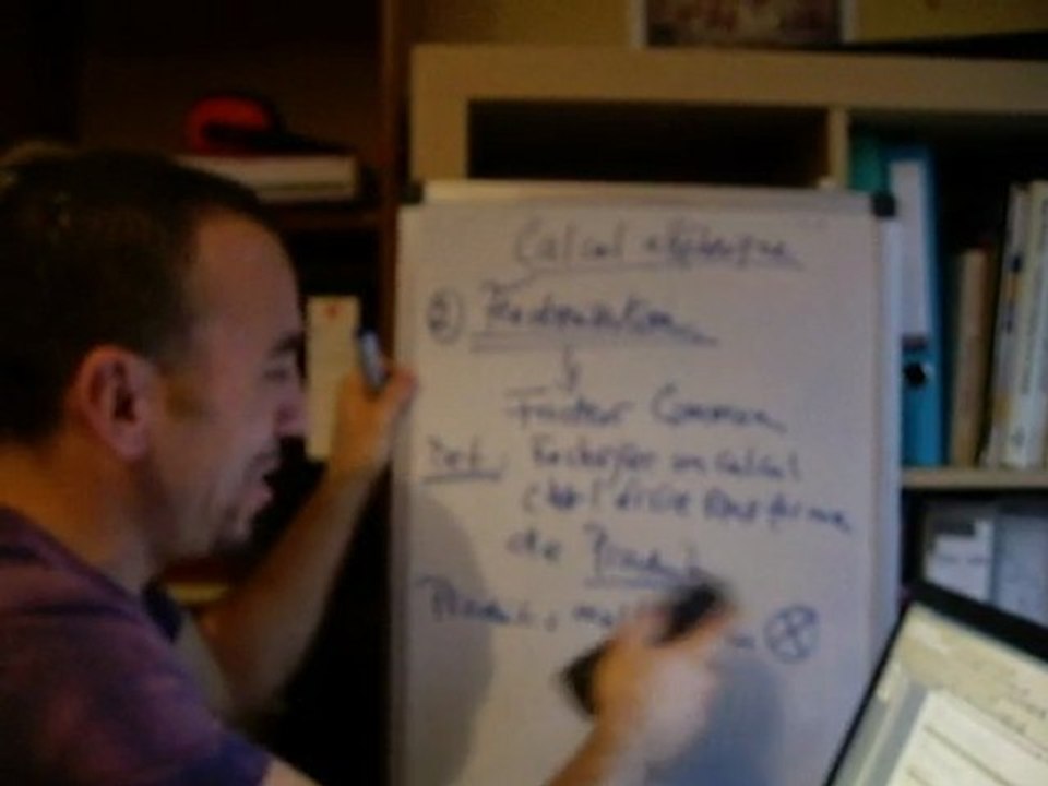 Cours de maths développement et factorisation 2