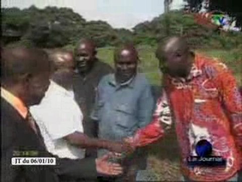 Visite des structures sanitaires de Gamboma, Ngo et Lefini