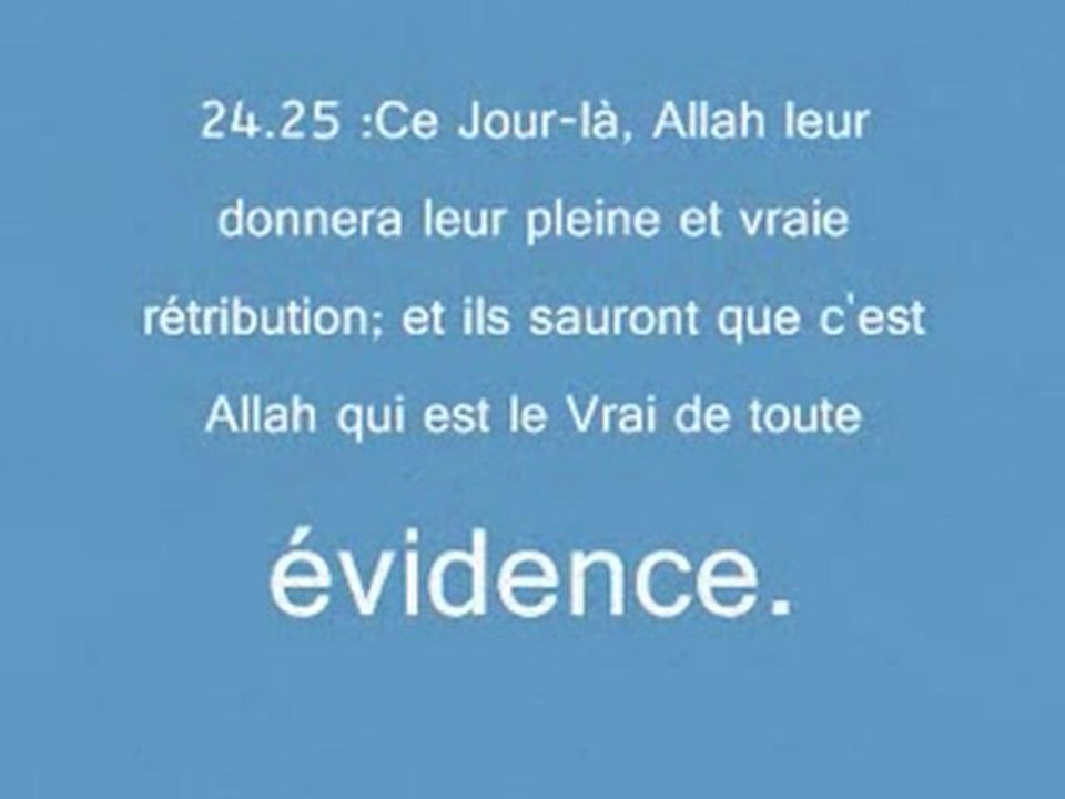 l'Homme devant ALLAH swt le jour du Jugement dernier