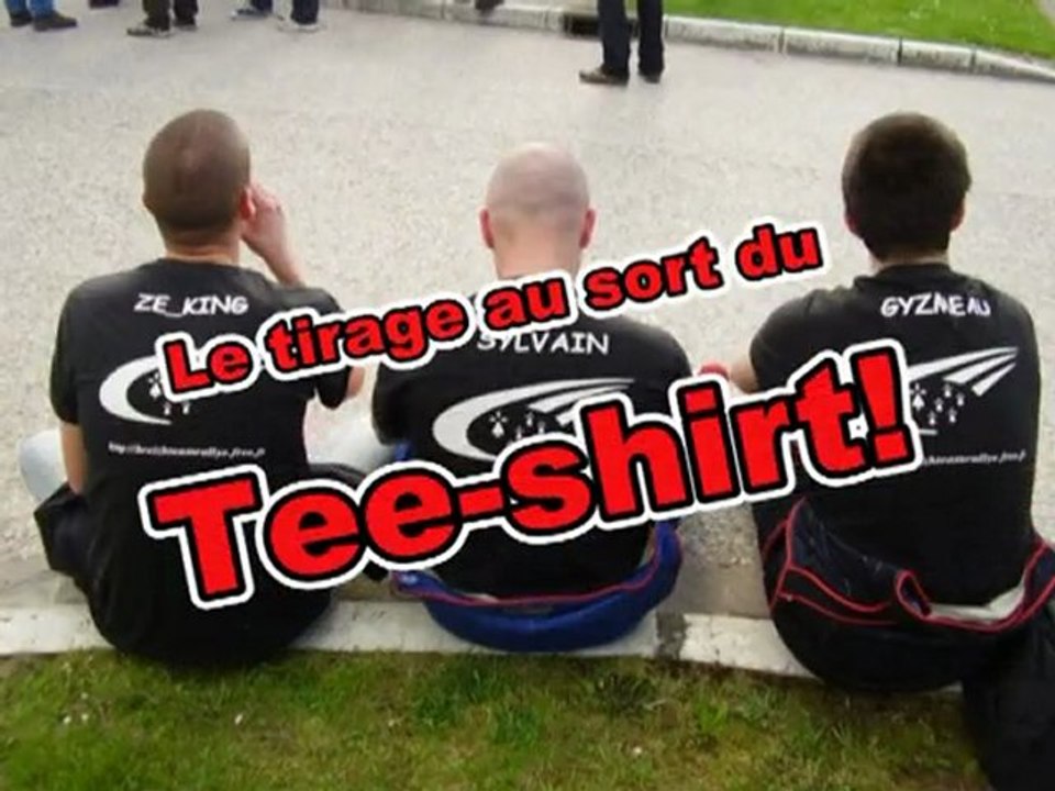 Tirage au sort du Tee Shirt BTR