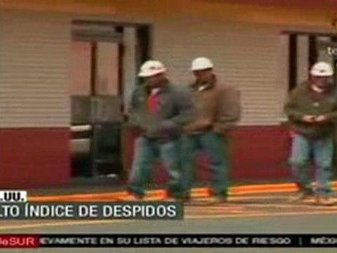 Despidos y desempleo récord en EEUU en 2009