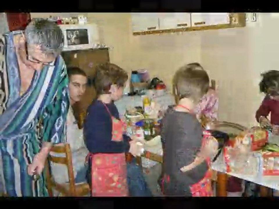 préparation du réveillon de nouvel an 2010