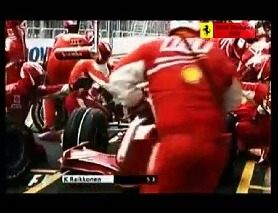 Kimi Raikkonen 2007 World Champion