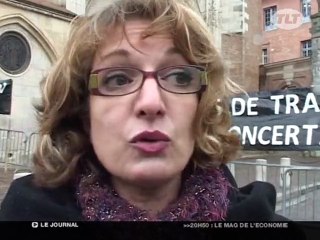 LGV Bordeaux-Toulouse : Manifestation à Toulouse