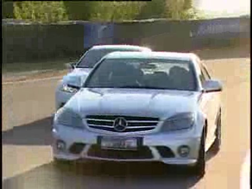 bmw M3 e92 vs mercedes C63amg