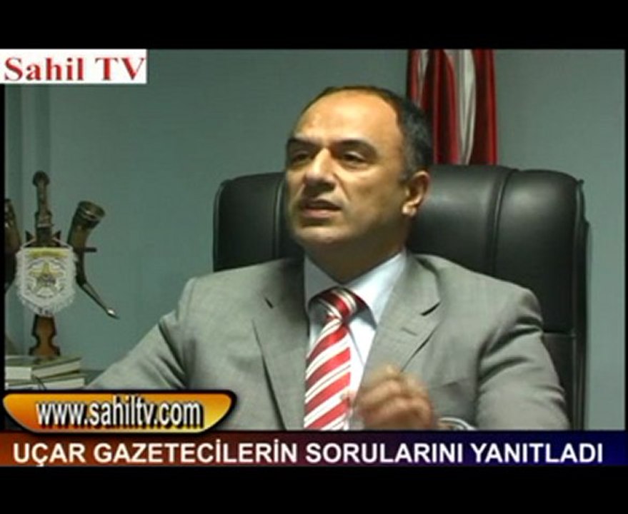 UÇAR GAZETECİLERİN SORULARINI YANITLADI