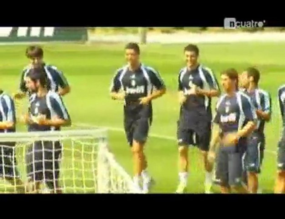 Cristiano Ronaldo & Marcelo Having Fun At Training