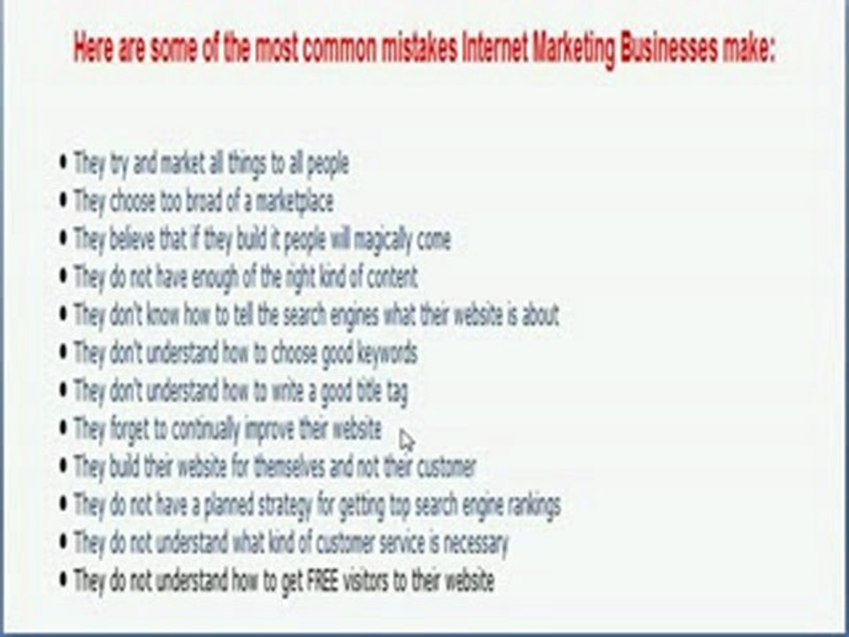 Internet Marketing Malaysia - Free Seminar