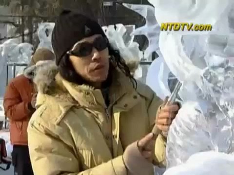 ♥ Sculpter la Glace à Harbin, Chine ♥
