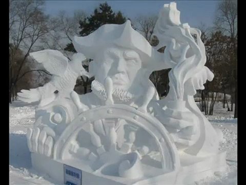 ♥ Magnifiques Sculptures de Glace à Harbin, Chine; 2009 ♥