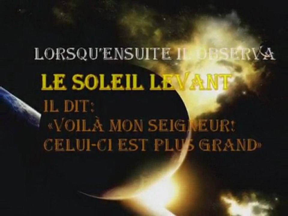 Allah n'est pas dieu lune , Allah est dieu createur