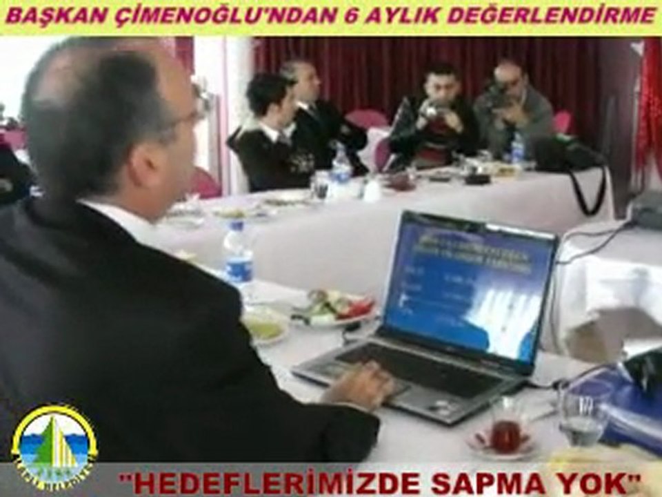BAŞKAN ÇİMENOĞLU'NUN DEĞERLENDİRME TOPLANTISI