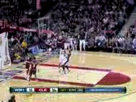 NBA Mo Williams comes up with the steal and dishes to LeBron