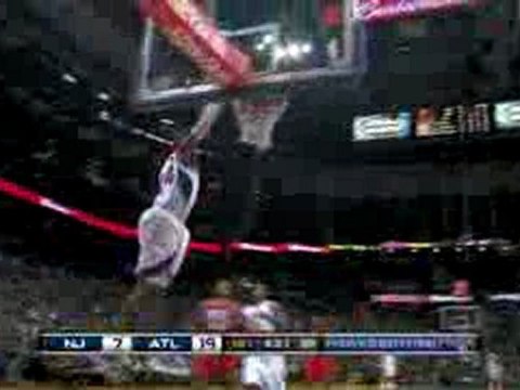 NBA Marvin Williams gets the steal and tip toes down the sid