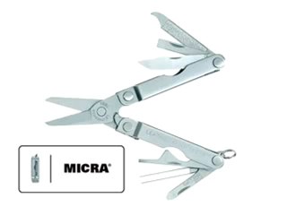Leatherman Micra porte-clés multifonction avec ciseaux