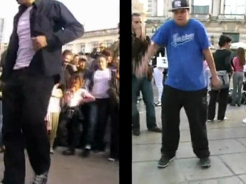 Micro-trottoirs lors du flashmob Mickaël Jackson