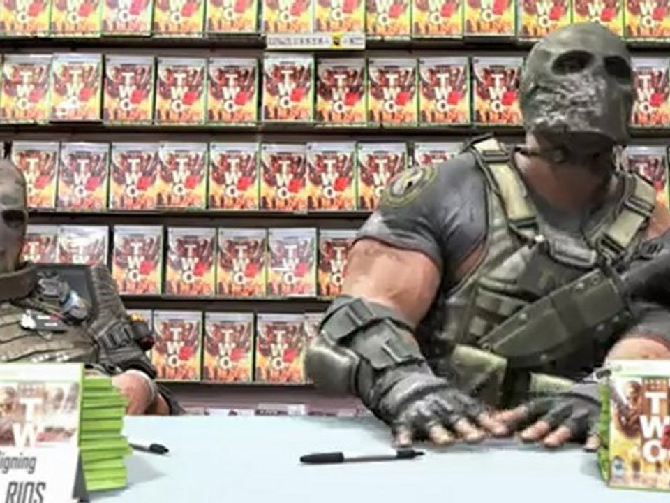 Army of Two 2 - Rios et Salem bossent chez Gamestop