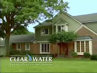 The ClearWater Gutter Protection System from Newpro