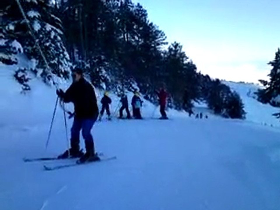 Mont Serein, Mont Ventoux, ski mercredi 6 janvier