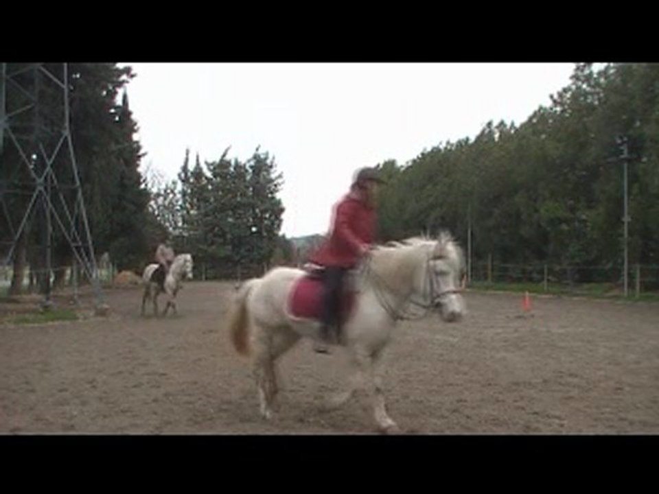 karine  querida  1er  entrainementle 7 janvier