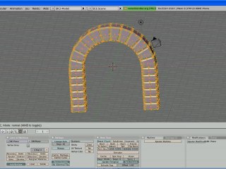 Modeliser une arcade avec blender