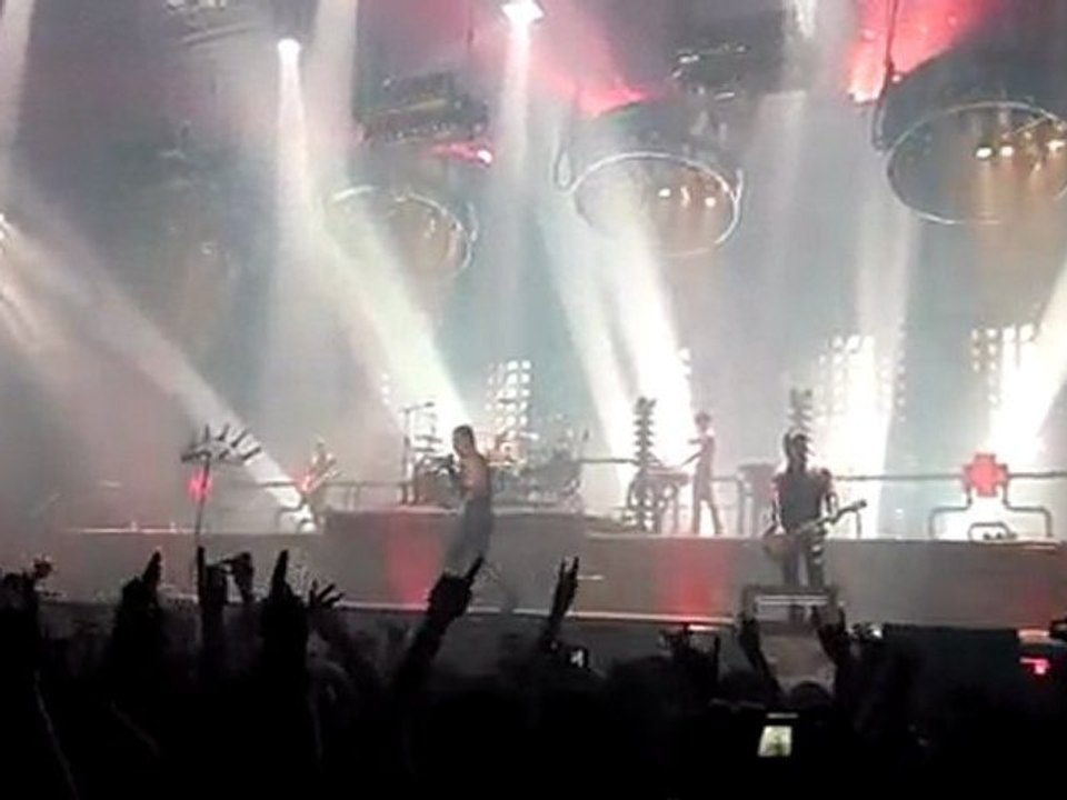 concert de Rammstein au Zénith de Nantes le 16/11/2009